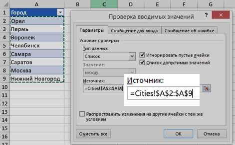 Шаг 1: Создание списка внутри элементов меню