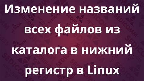 Шаг 2: Изменение названий файлов на сайте