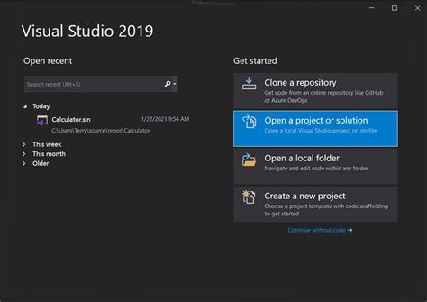 Шаг 2: Откройте Visual Studio Code