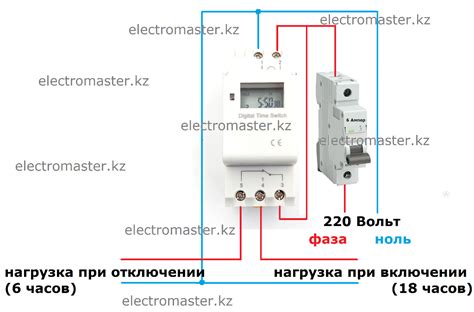 Шаг 2: Подключение таймера к электрической сети