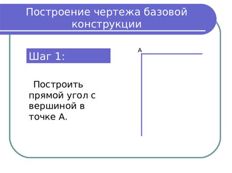 Шаг 3: Построение конструкции