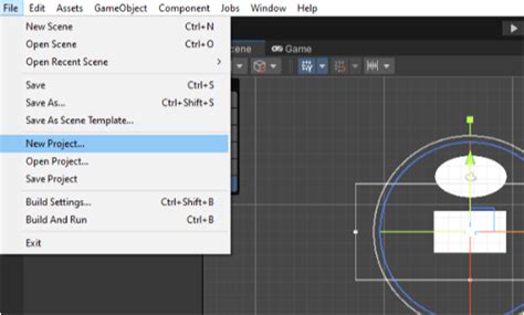 Шаг 3: Создание нового проекта в Unity