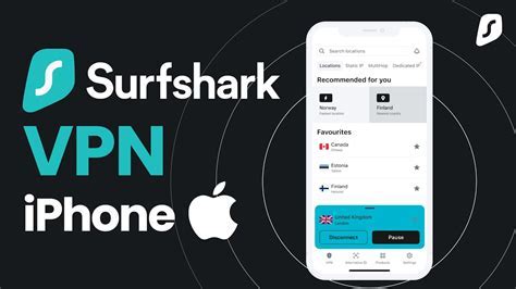 Шаг 4: Настройка VPN-соединения Surfshark на iPhone