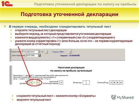 Шаг 4: Оформление декларации в налоговой инспекции