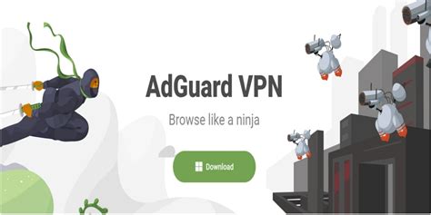 Шаг 4: Подключение к VPN AdGuard