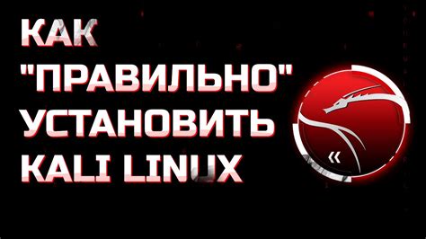 Шаг 4: Установка Kali Linux на виртуальную машину