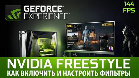 Шаг 5: Включите функцию NVIDIA Freestyle и настройте фильтры