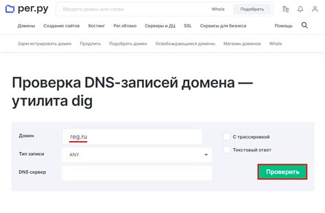 Шестой шаг: Проверка наличия зависших DNS записей