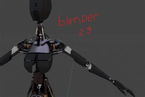 Экспорт модели в формат fbx из Blender