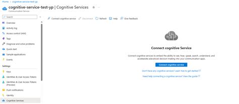  Подключение Cognitive Services к проекту в Edge 