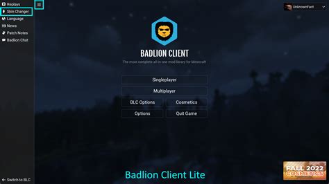 Badlion: настройка