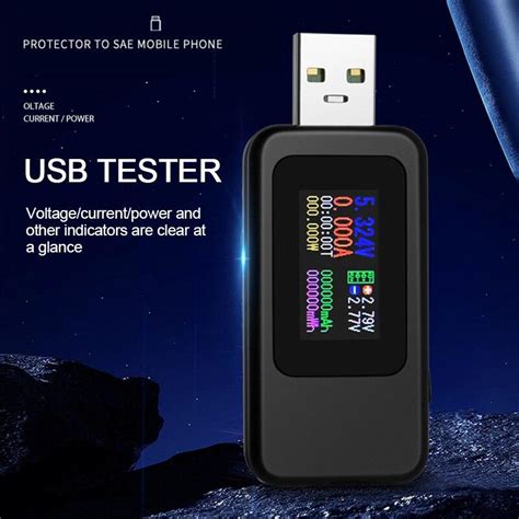 USB тестер для USB-кабелей